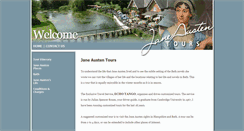 Desktop Screenshot of janeaustentour.com